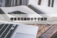 沙河哪里有招兼职小个子模特(哪里有招兼职小个子模特的)