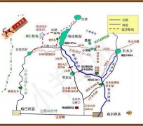 沙河旅行路线(全国旅行路线)