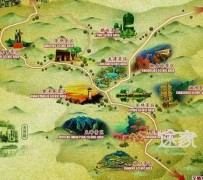 沙河景点地图(长沙景点地图)