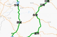 沙河自驾游路线图(青藏线自驾游路线图)